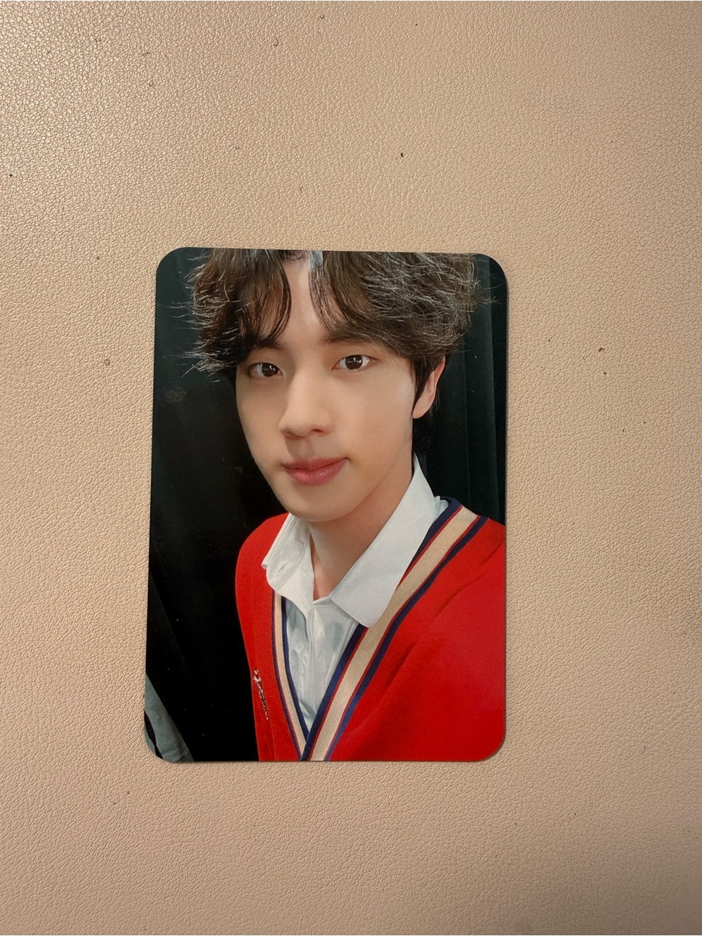 Jin / Kim Seokjin from BTS
Map of the Soul Photocard - Official